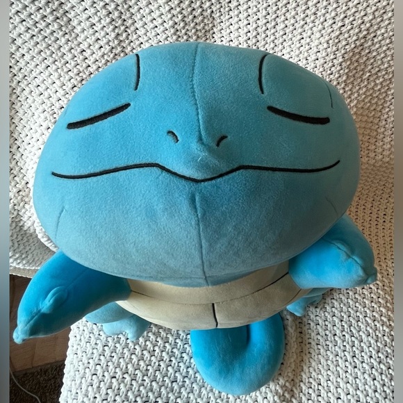 EUC Pokémon Sleeping Plush Squirtle Officially Licensed Pokémon from Jazwares; - Picture 6 of 12